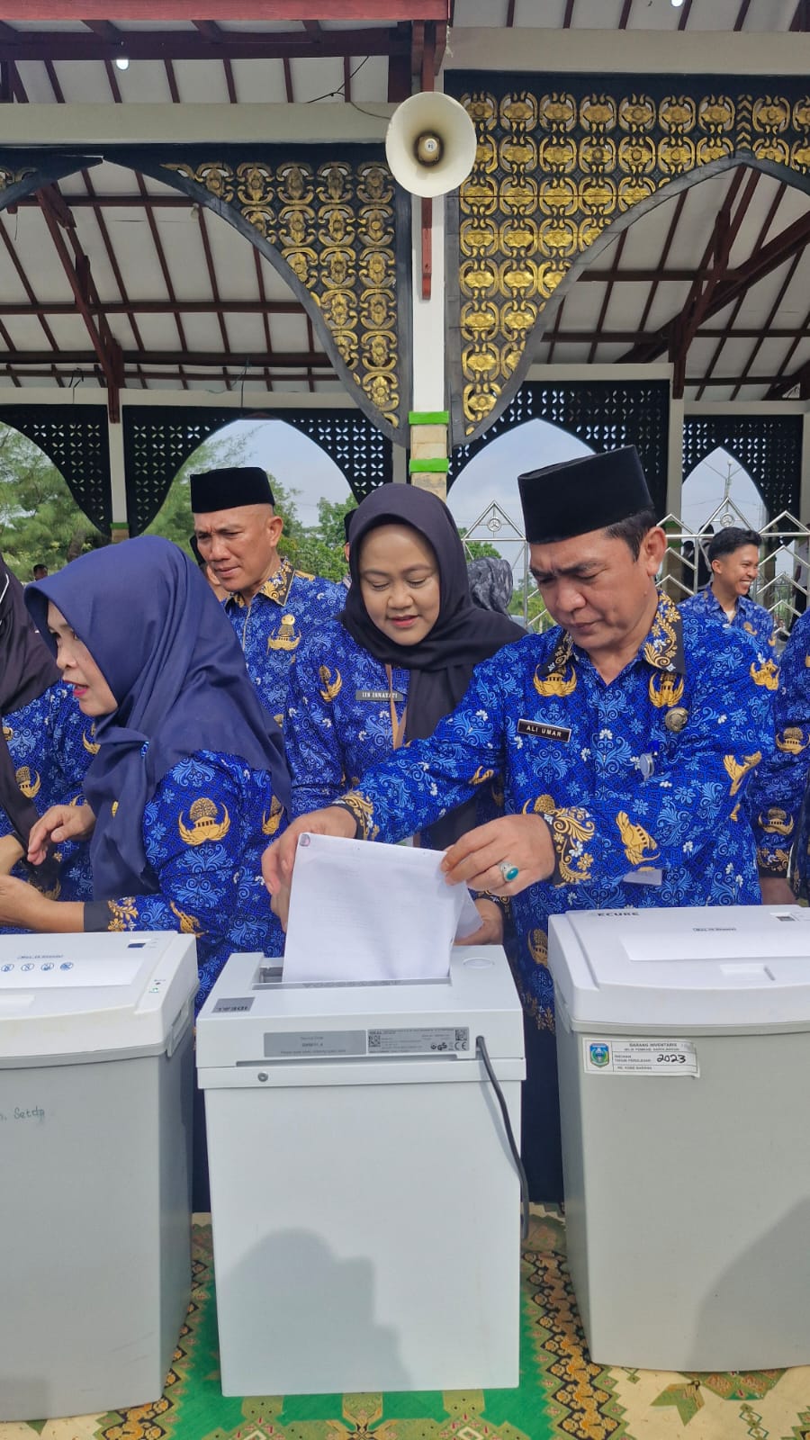 Pemusnahan Arsip dan Aset Usang di Kabupaten Sarolangun